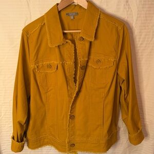 Habitat Mustard XL Jean Jacket from Taos, NM - Excellent Condition